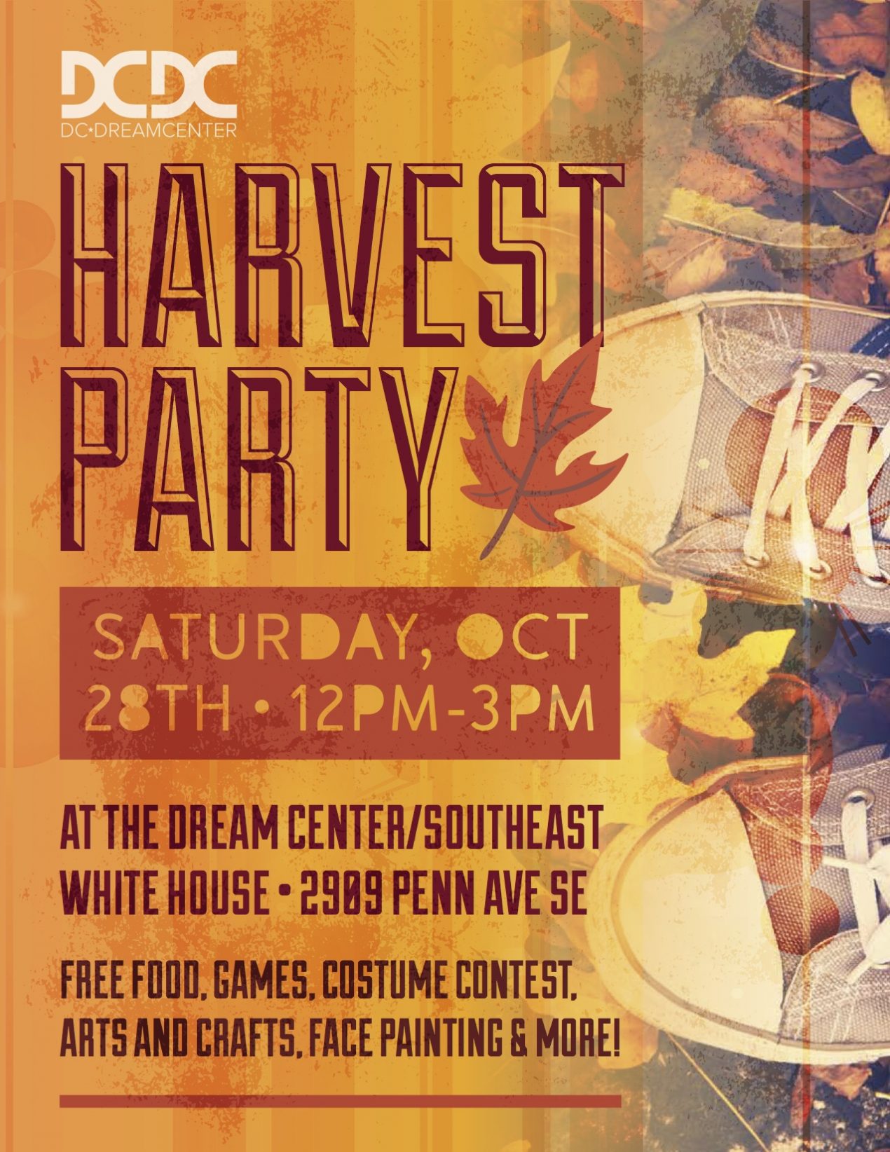 harvest party flyers